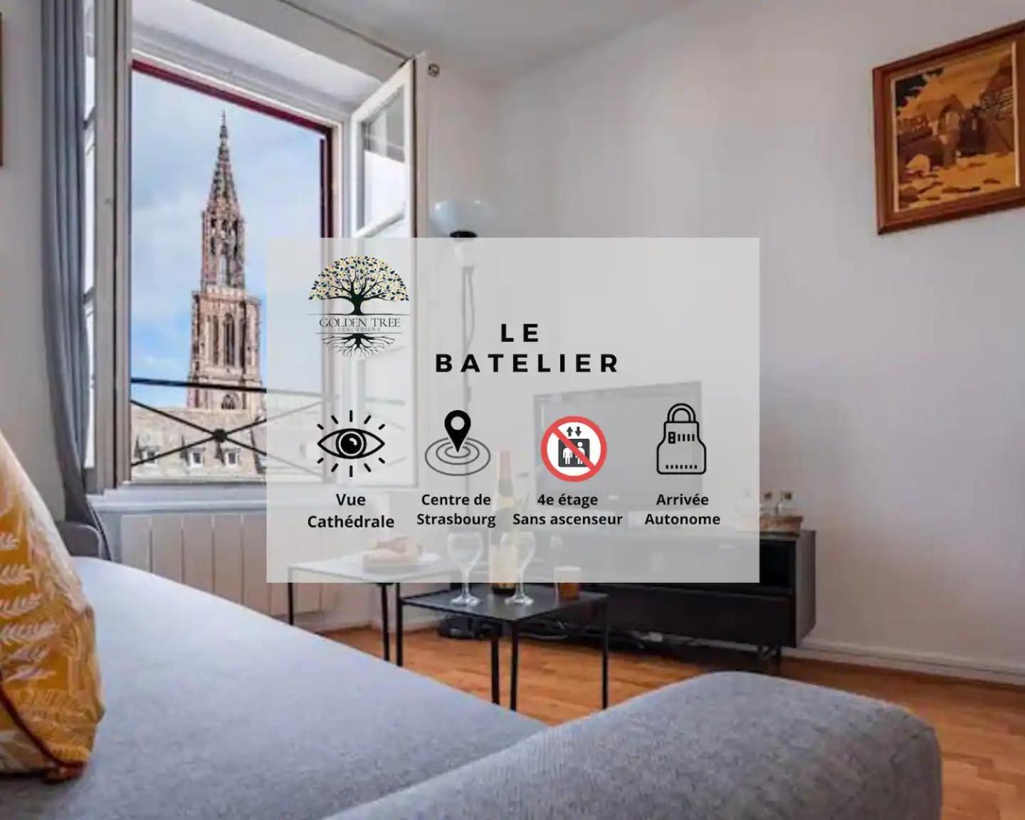 Le Batelier - Hyper-Centre, Vue Unique Cathedrale Apartment Strasbourg Exterior photo